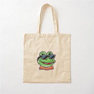 Mr. Frogger Cotton Tote Bag