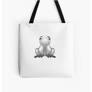 Sad Frogger All Over Print Tote Bag