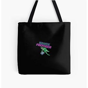 Namek Frogger Graphic T-Shirt Dress All Over Print Tote Bag