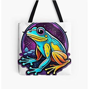 frogger  All Over Print Tote Bag