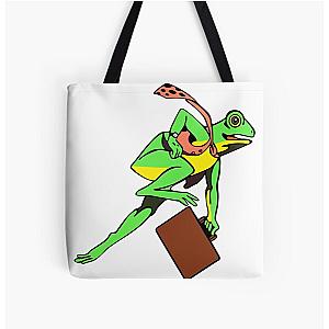 Frogger Frog All Over Print Tote Bag