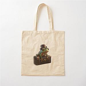 Fancy Frogger Chest Cotton Tote Bag