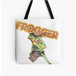 Frogger Businessman All Over Print Tote Bag