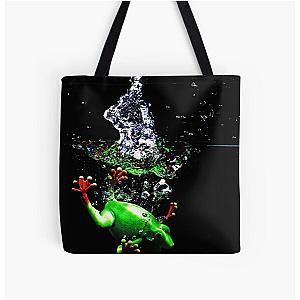 Frogger Splash All Over Print Tote Bag