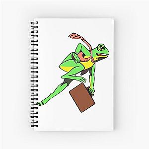 Frogger Frog Spiral Notebook