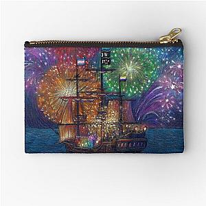 Calypso Birthday Fireworks Zipper Pouch