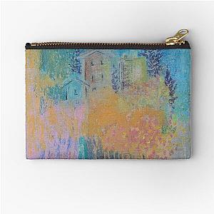 House in the Woods Zipper Pouch