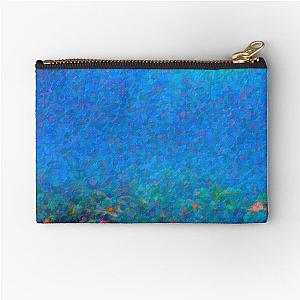 Coral Reef Pointillism Zipper Pouch