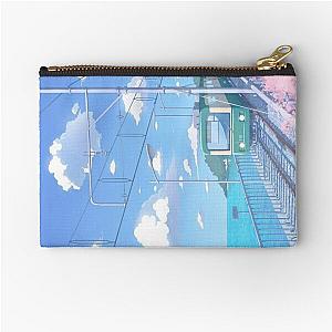 Anime Aesthetic Train Zipper Pouch