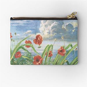 Poppies Crimea Zipper Pouch