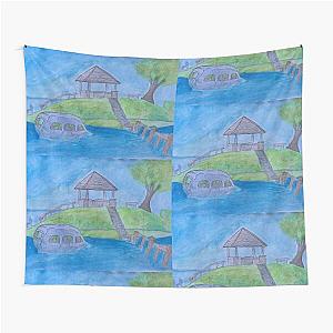 Ponyo Landscape Tapestry