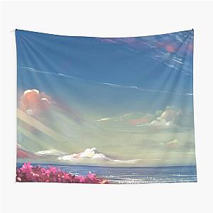 Magical Anime Sea and Sky Tapestry