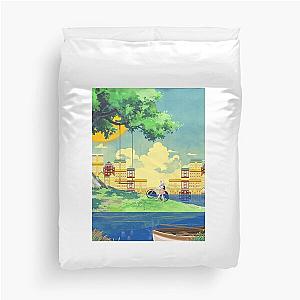 Suburban Scenery Duvet Cover