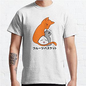 Fruits Basket T-Shirts - Kyō Yuki Onigiri/Cat mouse Onigiri Classic T-Shirt RB0909