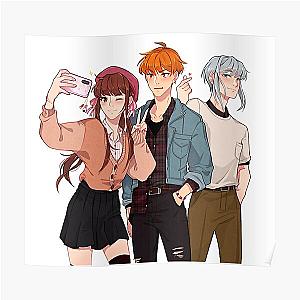 Fruits Basket Posters - Fruits Basket trio Poster RB0909