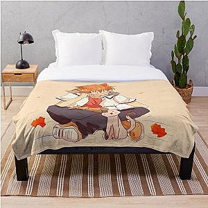 Fruits Basket Blanket - Kyo Cats (Fruits Basket) Throw Blanket RB0909