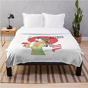 Fruits Basket Blanket - Fruits Basket Cute Kyo Yuki Tohru Honda Throw Blanket RB0909