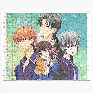 Fruits Basket Puzzles - Funny Fruits Basket Characters Jigsaw Puzzle RB0909