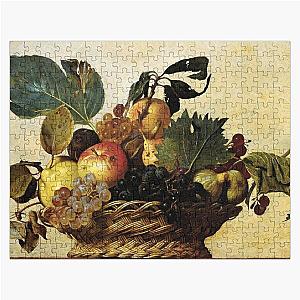 Fruits Basket Puzzles - Michelangelo Merisi da Caravaggio "Basket of Fruit" Jigsaw Puzzle RB0909