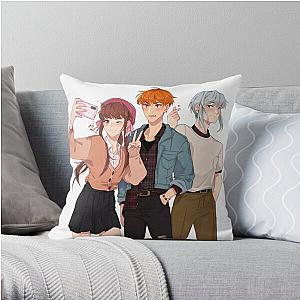 Fruits Basket Pillows - Fruits Basket trio Throw Pillow RB0909