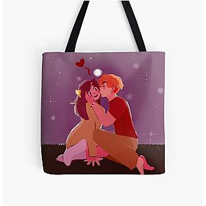 Fruits Basket Bags - Kyo and Tohru All Over Print Tote Bag RB0909
