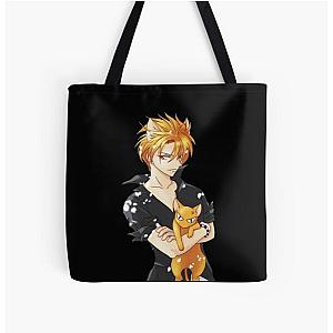 Fruits Basket Bags - Kyo Sohma - Fruits Basket All Over Print Tote Bag RB0909