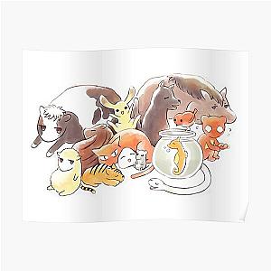 Fruits Basket Posters - Zodiac Animals + Rice ball Poster RB0909