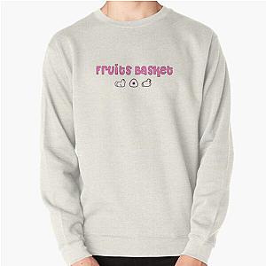 Fruits Basket Sweatshirts - Pink Y2K Fruits Basket Pullover Sweatshirt RB0909