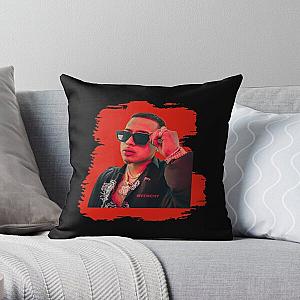 JOP Fuerza Regida red Throw Pillow RB0609