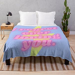 I regret ever loving you Throw Blanket RB0609