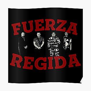 Fuerza Regida Fan Art: Celebrating Musical Unity Poster RB0609