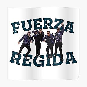 Fuerza Regida Fan Art: Music-inspired Shirts, Posters, Stickers &amp; More Poster RB0609
