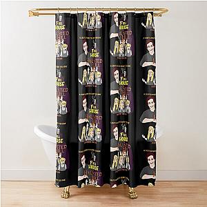 Full House on Haunted Hill Shower Curtain