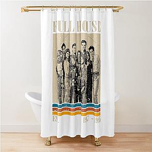 Retro Full House Shower Curtain