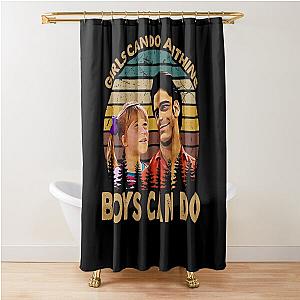 Girls Can Do Anything Boys Can Do: Full House TV Series Shower Curtain