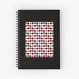 JACKPOT Full House Spades Spiral Notebook