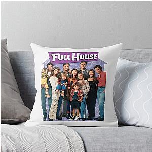 Full House America Throw Pillow