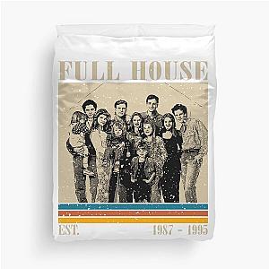 Retro Full House Duvet Cover