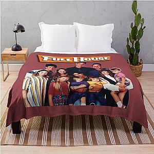 Full House Cast Throw Blanket