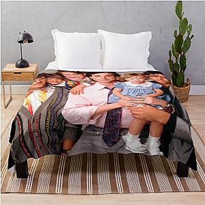 Full House Drama Family Throw Blanket