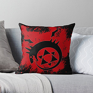 Fullmetal Alchemist Pillows - Ouroboros - Fullmetal Alchemist Throw Pillow RB1312