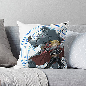 Fullmetal Alchemist Pillows - Fullmetal alchemist brotherhood Throw Pillow RB1312