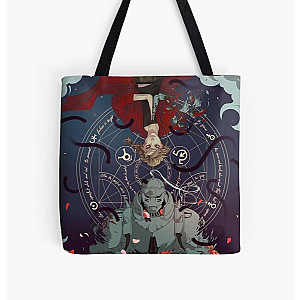 Fullmetal Alchemist Bags - Full Metal Alchemist All Over Print Tote Bag RB1312