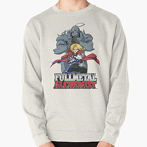 Fullmetal Alchemist Sweatshirts - FULLMETAL ALCHEMIST! The Elric Bros! Pullover Sweatshirt RB1312