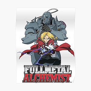 Fullmetal Alchemist Posters - FULLMETAL ALCHEMIST! The Elric Bros! Poster RB1312