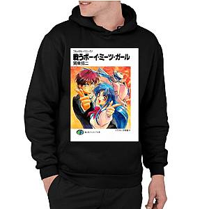 Full Metal Panic Sousuke and Kaname Classic Pullover Hoodie