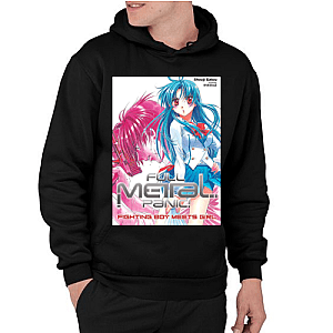 Sousuke and Kaname Full Metal Panic Pullover Hoodie