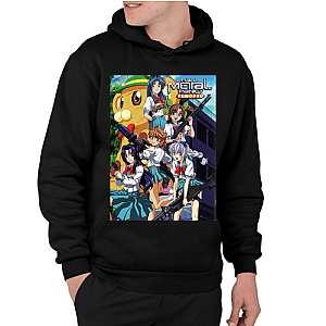 Sousuke and Kaname Full Metal Panic Pullover Hoodie