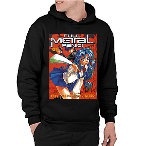 Sousuke and Kaname Full Metal Panic Pullover Hoodie