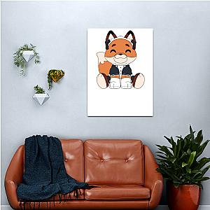 Fundy Merch Foxy Canvas Print Premium Merch Store